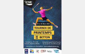 Tournoi Adultes : Betton