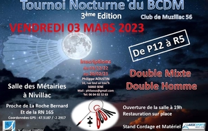 Tournoi Adultes : Muzillac (nocturne)