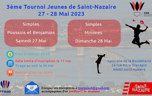 Tournoi Jeunes : Saint Nazaire