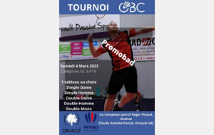 Tournoi Adultes (cat. P) : Orvault