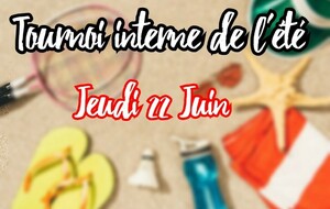 Tournoi Interne de l'été