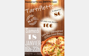 TARTIFLETTE DU CLUB